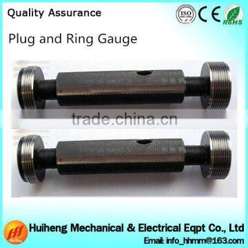 Thread ring gauge pipe diameter measuring gauge