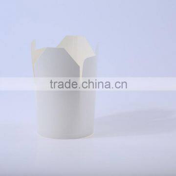 disposable cmyk printing food grade paper take away noodle box wholesale