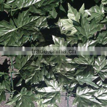Vivid polyester material maple leaves artificial leaf fence