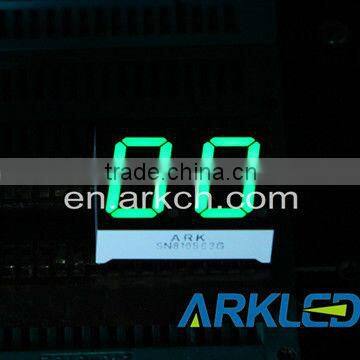 0.56 Inch Two Digits 7 Segment LED Display Green Color