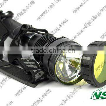 Tactical 50W HID Xenon Flashlight Torch 4500lm Dual Power 50W/38W HID Flashlight