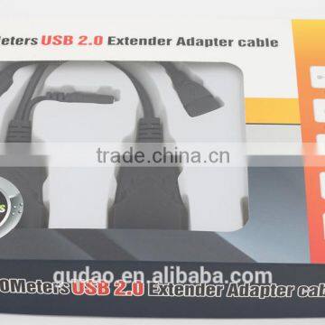 MIN 100 Meters USD2.0 to Rj45 Network Cable Extender LAN Extender