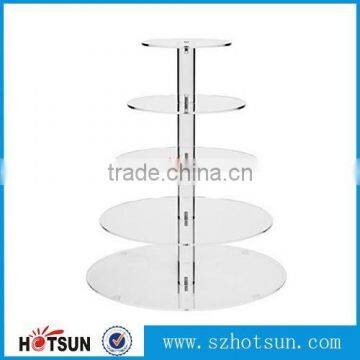 2016 best seller multi tier acrylic cake stand