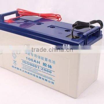 12v 100Ah battery solar battery