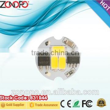 2w economy bulb down light 80ra 80lm long life less flicker smd 2835 newest led pcb assembly