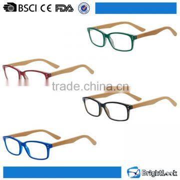 Variety colors frame plastic pure wood bamboo reading glasses