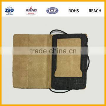 High Quality pu Leather Material A6 Leather Notebook Cover photo-3