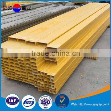 High strength frp pipe, grp pipe, rectangular pipe