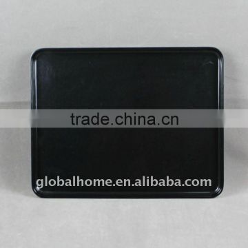 Melamine Black Rectangle Tray