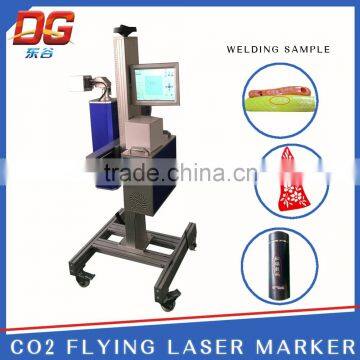 portable mini inverter arc welding machine laser CO2 optical color flying laser marking machine