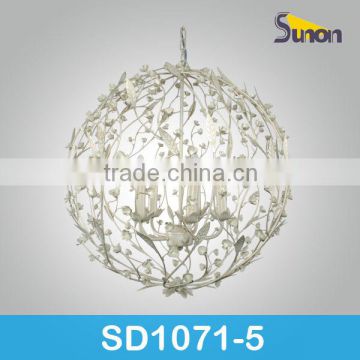 church simpleness ball pendants/grand round pemdant lights/Wrought Iron pendant lighting