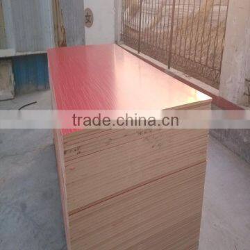 solid red color melamine MDF ,1220*2440*15mm mdf