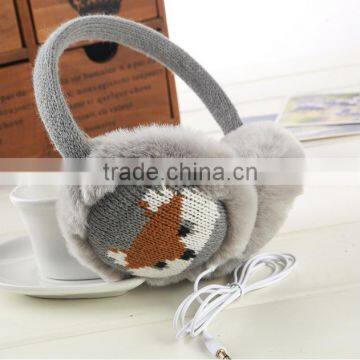 Cute Animal Head Pattern Kids Warm Earmuffs photo-4