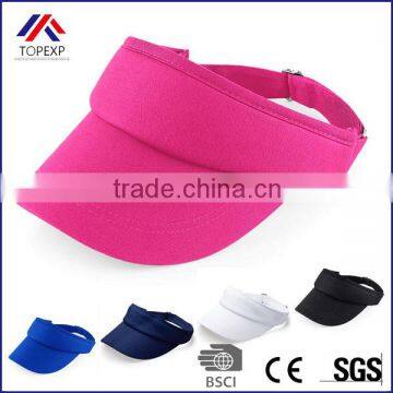 Wholesale Promotional Custom Summer Baseball Hat Visor Hat for teenager