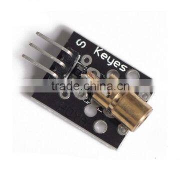 5V Transmitter Laser Sensor Module 6mm 5V 5mW 650nm Red Laser Dot Diode Copper Head for Arduino Transducer Source Wavelength
