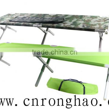 All-Aluminum folding camping cot ,single cot bed