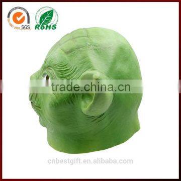 Custom Horror Foam Latex Prosthetic Green Masquerade Mask photo-5