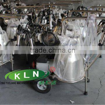 rotary vane vacuum pump trolley milking machine