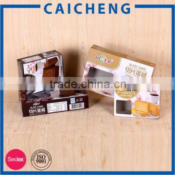 Manufacture cake biscuit candy foldable paper box
