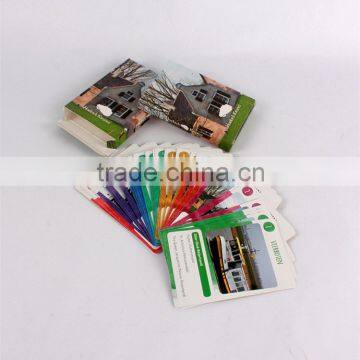 Colorful Paper Playing cards printing English word cards