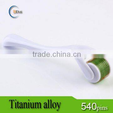 540 Needles 1.0mm Micro Derma Titanium Alloy MicroNeedle Skin Roller Dermatology Therapy System