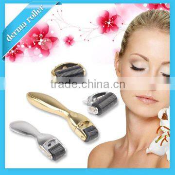 Derma Roller System Professional 600 Needles Stainless Derma Roller Microdermabrasion Needle Roller DRS Derma Rolling System For Skin Whitening Needle Skin Roller