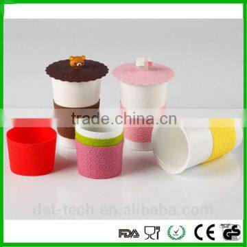 OEM Manufacture Silicone Lid Rubber Bottle Cap Cover