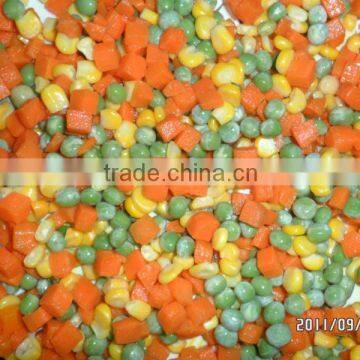 IQF frozen Organic mixed vegetables for Sale