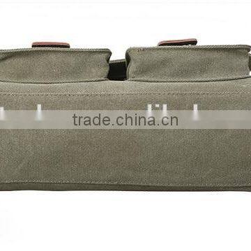 Made in China High Quality Men's Vintage Canvas Messenger Shoulder Bag Crossbody Sling School Bags Satchel photo-5