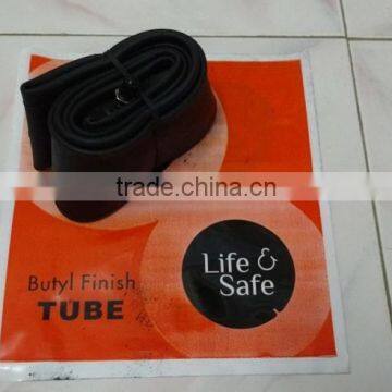 Indian mopeds two wheeler rubber tubes/ supplier quality of butyl finish natural rubber tubes