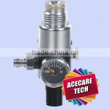 Hot Sale! CO2 , Gas Cylinder regulator, made in China Cylinder regulator for paintball regulator for samll CO2 cylinder small