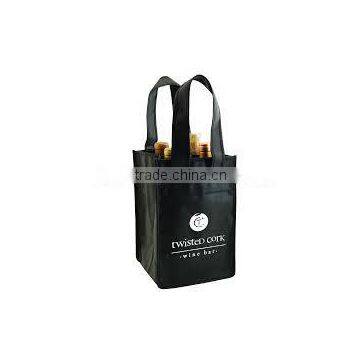 PP non- woven printed wine bag 90 gsm