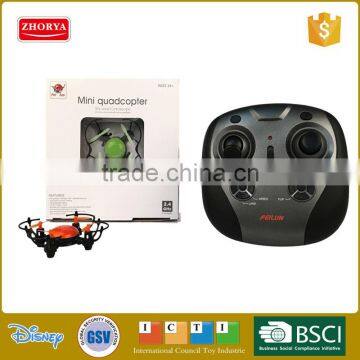 Zhorya High quality rc toy helicopter mini four-axis drone