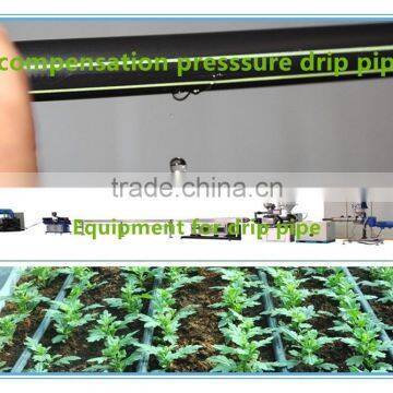 China drip irrigation pipe machine