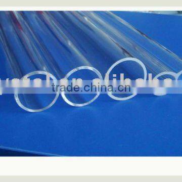 Clear Double-bore Quartz Pipe with CE