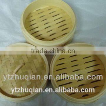 Steamers Type and Bamboo Material Mini Dim Sum Bamboo Steamer Basket in Steamers
