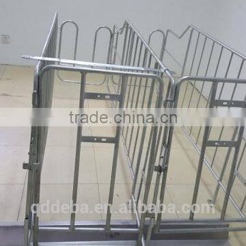 2016 Pig farming use hot galvanized gestation crate sow stall