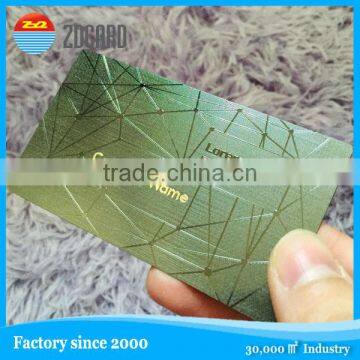 Customized elegant metal card with high workmanship