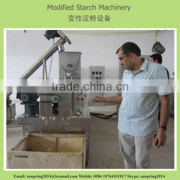 modified starch machine for textile