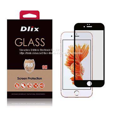 Dlix 2.5D Tempered Glass Screen Protector for iPhone