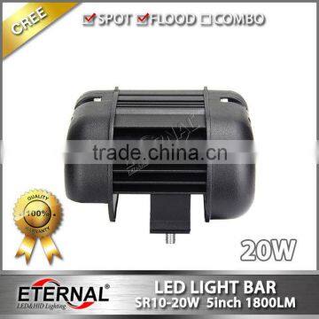 5in 20W Single Row High Power ATV UTV 4x4 Powersports Heavy Duty Vehicles Farm Agriculture Equipments Led Light Bar photo-4
