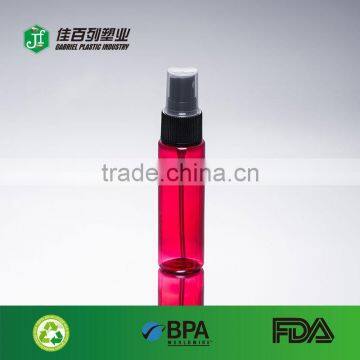 new products china supplier red transparent pet spray plastic bottle