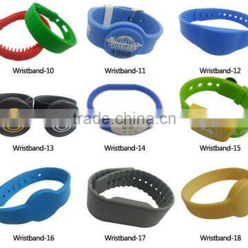 Rewearable and Waterproof NFC Ring Tag Wristbands for Mobile Payment