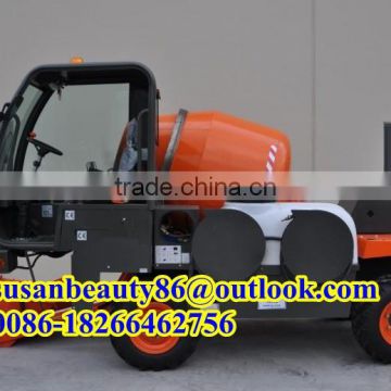 mobile concrete mixer with CE