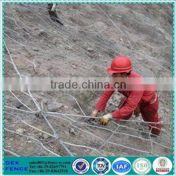 Ss Hand-Woven Stainless Steel Wire Rope Mesh