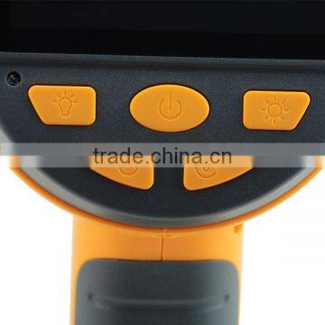 3.5" LCD Video Inspection 5.5mm Camera Handheld Industrial Endoscope 1M Cable Pipe Borescope 6 LED Snakescope photo-5