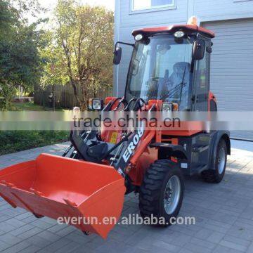 EVERUN brand ER08 front end loader 6500USD with pallet forks