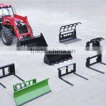 Top Quality YTO FOTON Johndeer Jinma Tractor Use Universal Hydraulic Operating Front End Loader With Accessories and CE photo-5