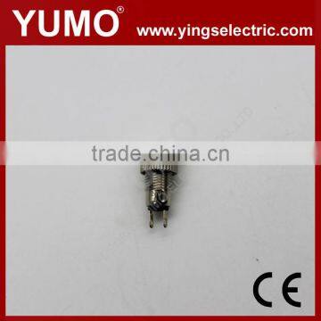 JS8F-D Metal Push Button 8mm Diameter With LED 15mA Rated Current Push Button Switch Metal Push Button photo-2