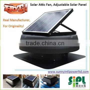 solar vent fan roof exhaust fan bathroom exhaust dc solar power system home use